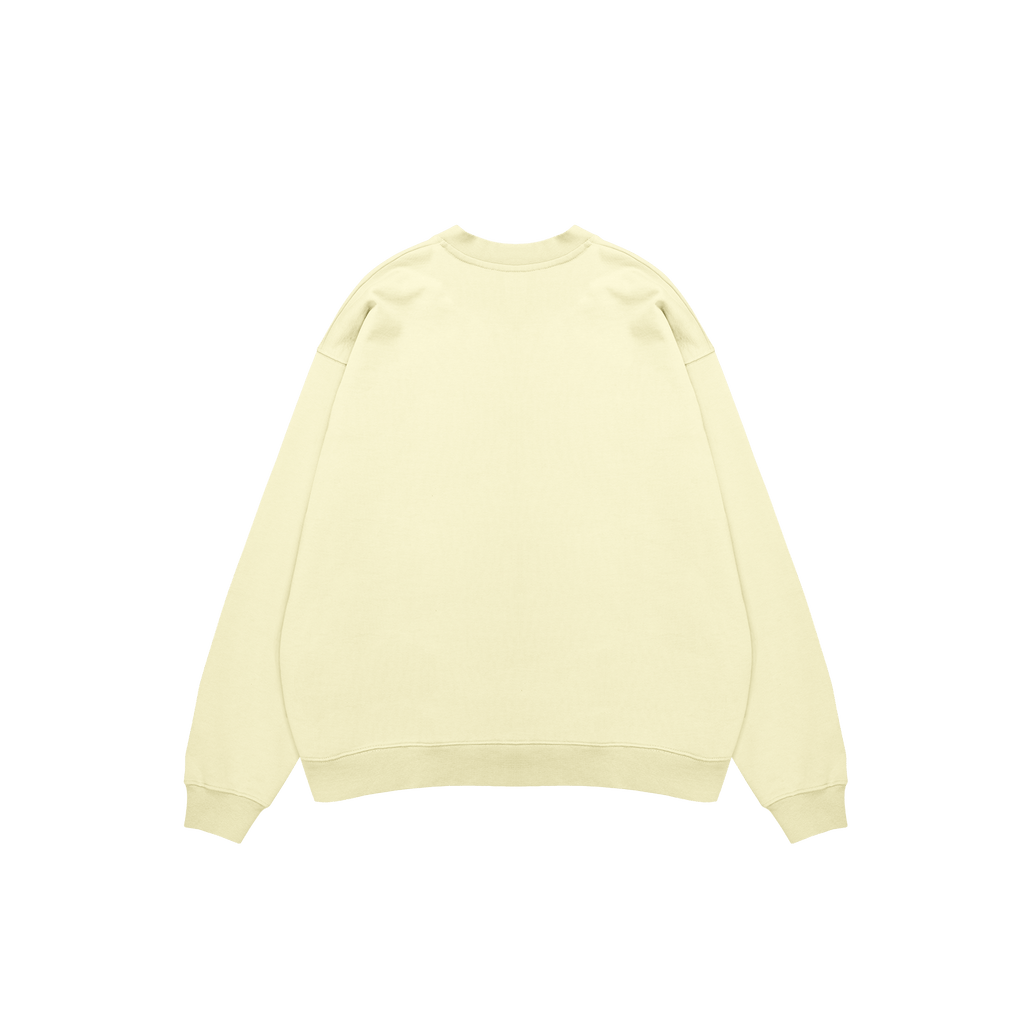 ME37 ULTRA HEAVYWEIGHT CREWNECK - CREAM