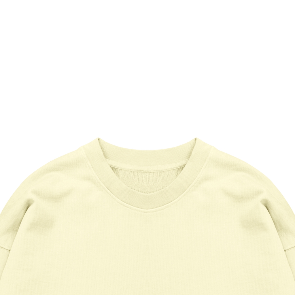 ME37 ULTRA HEAVYWEIGHT CREWNECK - CREAM