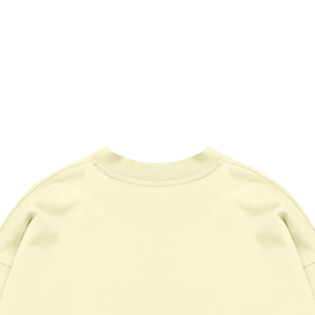 ME37 ULTRA HEAVYWEIGHT CREWNECK - CREAM