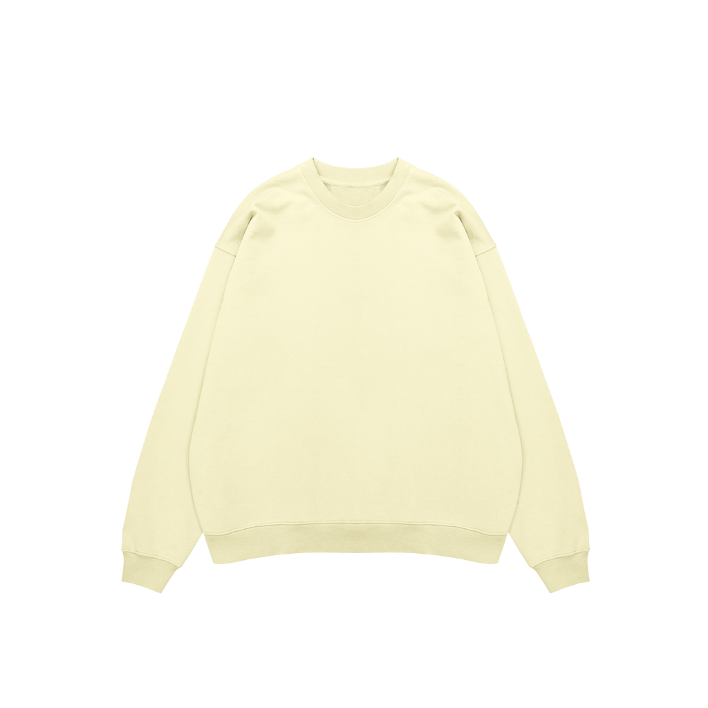 ME37 ULTRA HEAVYWEIGHT CREWNECK - CREAM