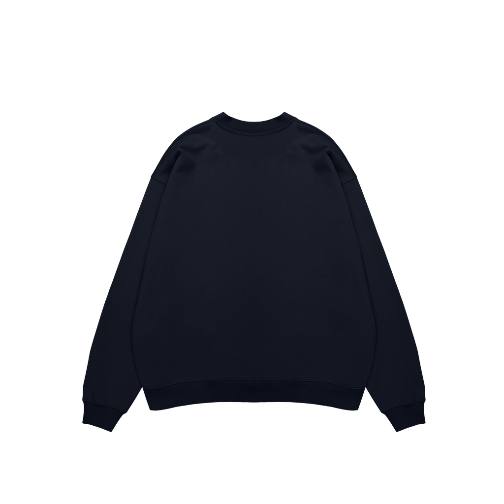 ME37 ULTRA HEAVYWEIGHT CREWNECK - DARK NAVY