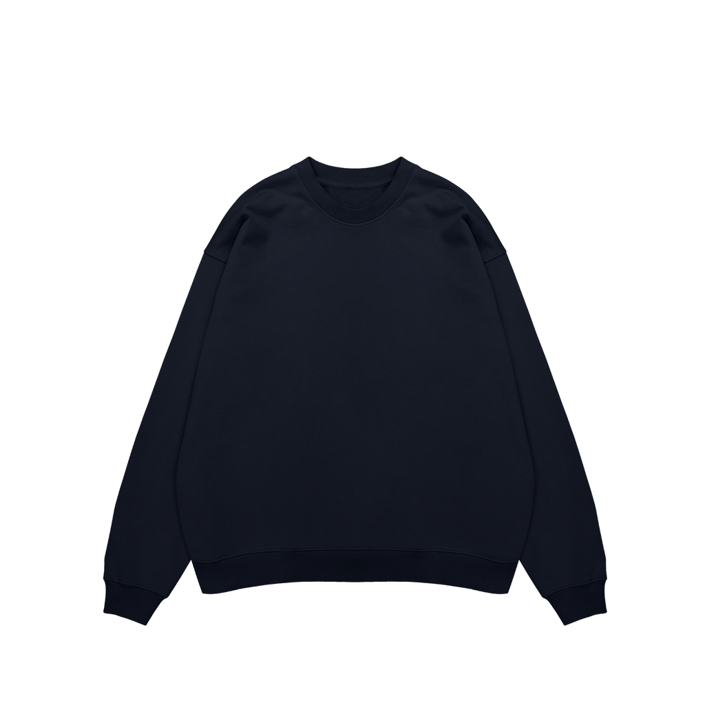 ME37 ULTRA HEAVYWEIGHT CREWNECK - DARK NAVY