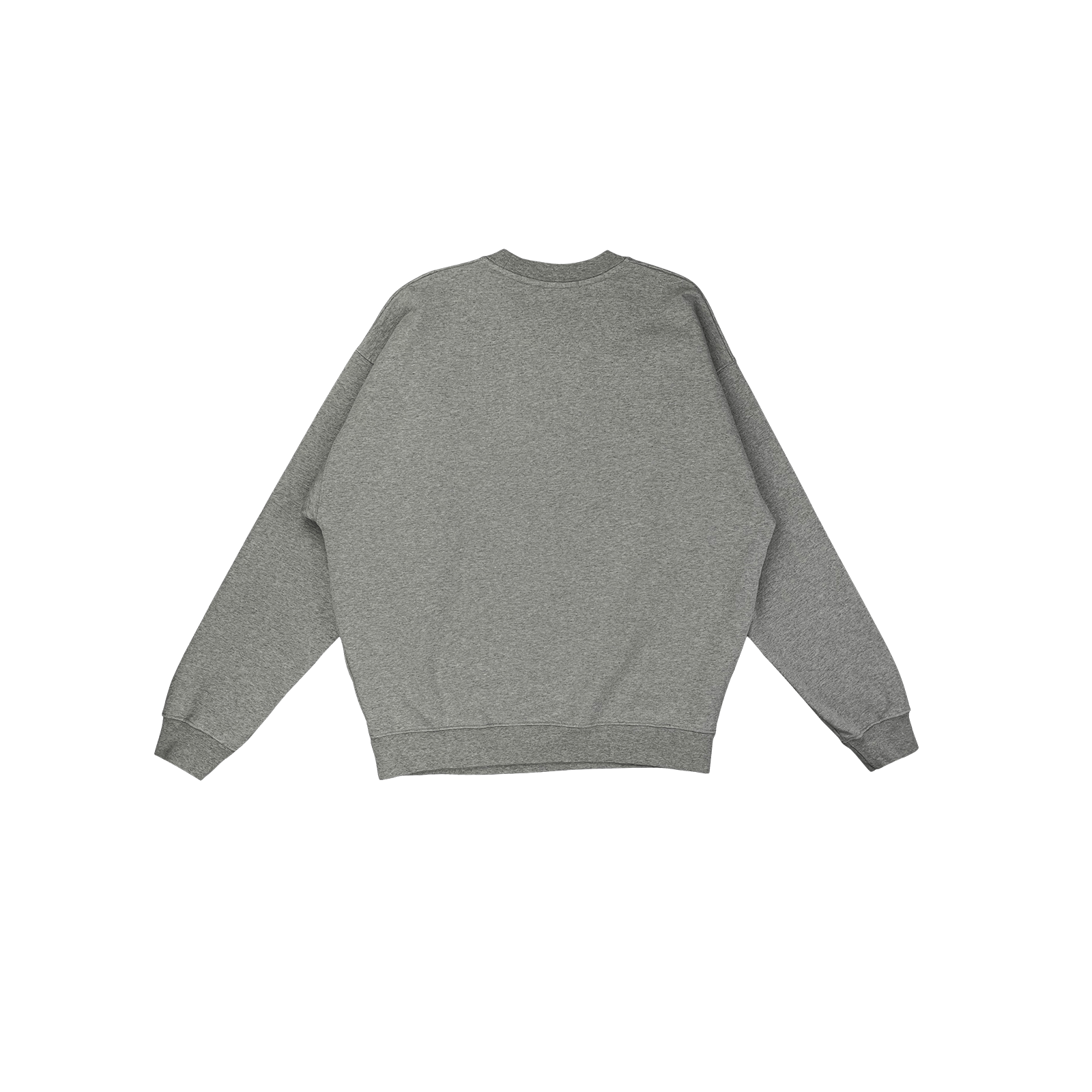 ME37 ULTRA HEAVYWEIGHT CREWNECK - GREY MELANGED