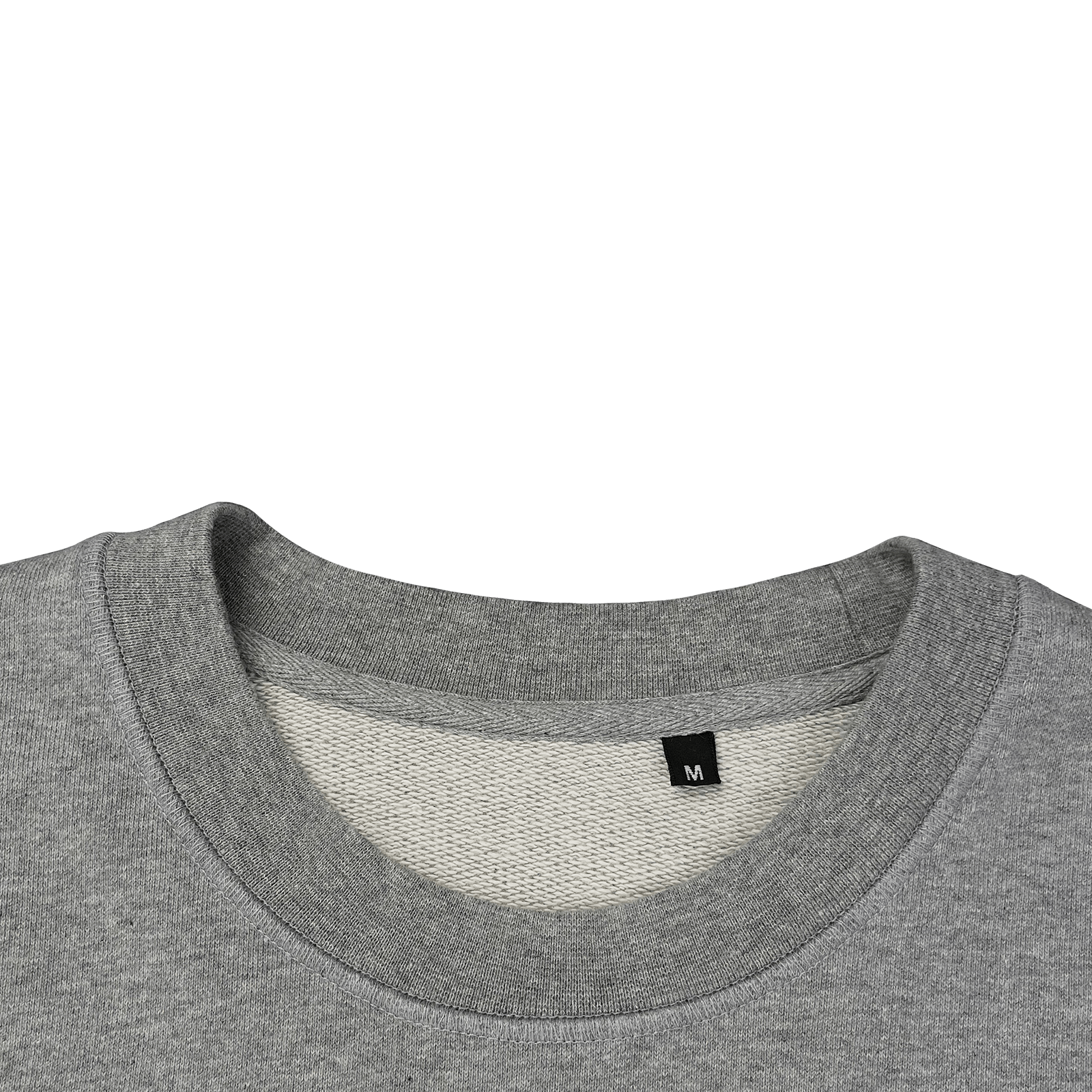 ME37 ULTRA HEAVYWEIGHT CREWNECK - GREY MELANGED