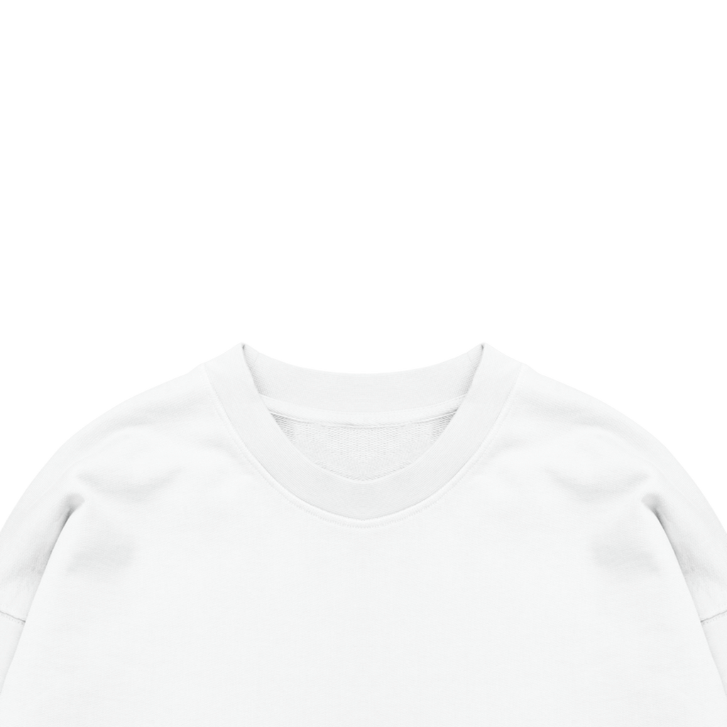 ME37 ULTRA HEAVYWEIGHT CREWNECK - OPTIC WHITE