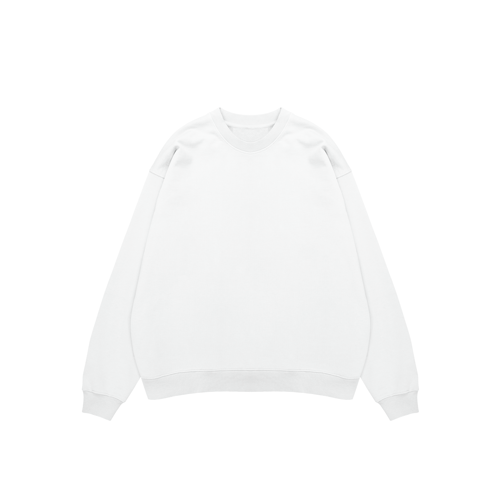 ME37 ULTRA HEAVYWEIGHT CREWNECK - OPTIC WHITE