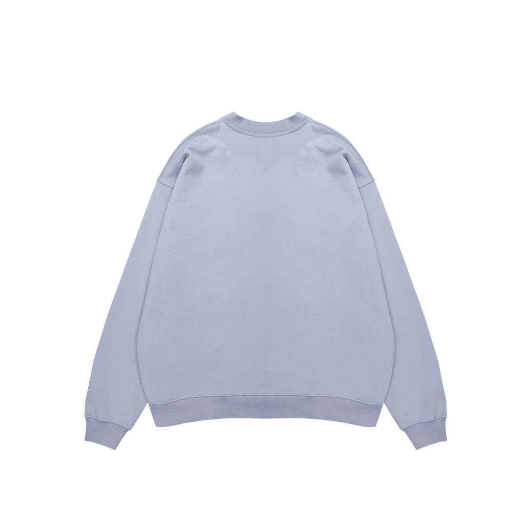 ME37 ULTRA HEAVYWEIGHT CREWNECK - PALE BLUE