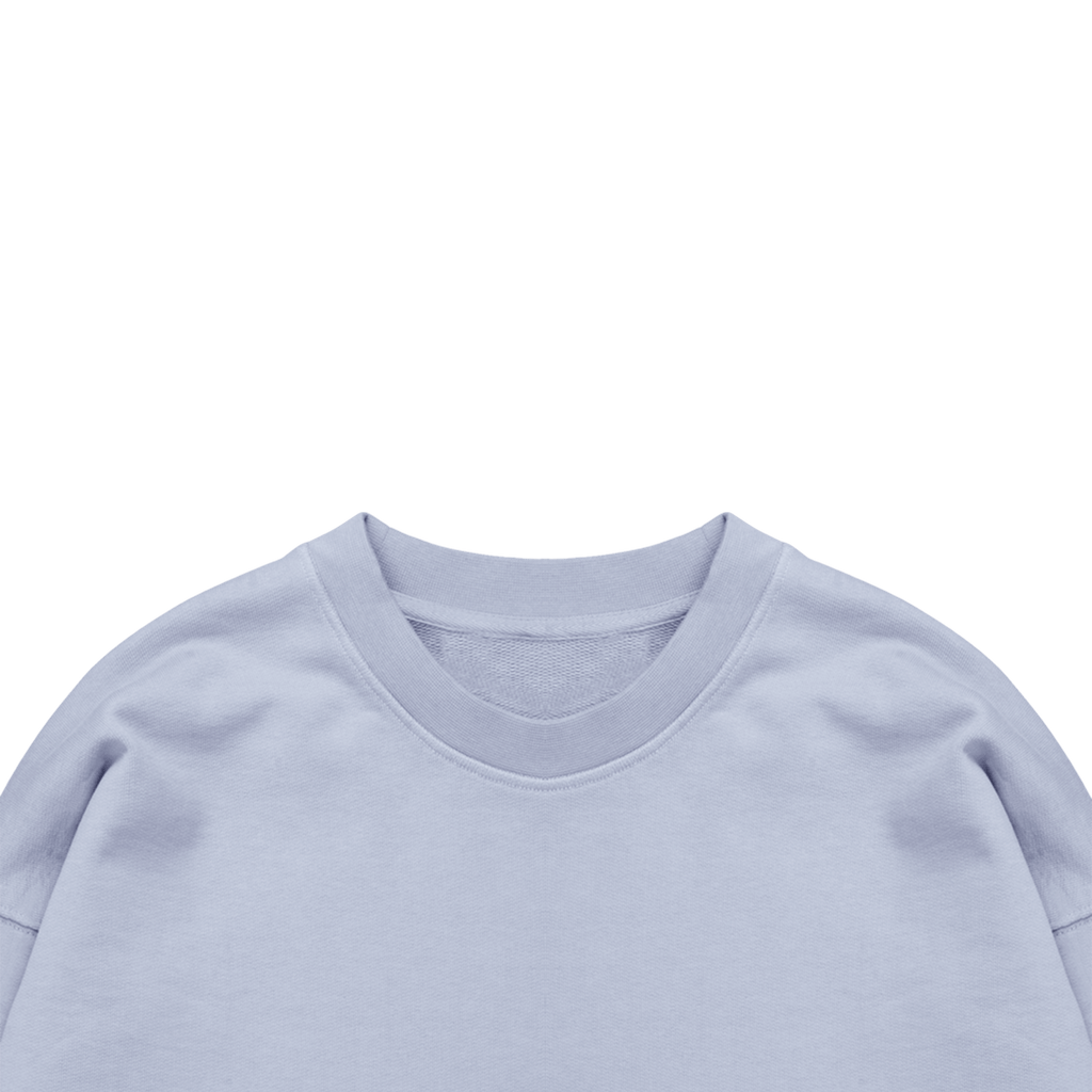 ME37 ULTRA HEAVYWEIGHT CREWNECK - PALE BLUE