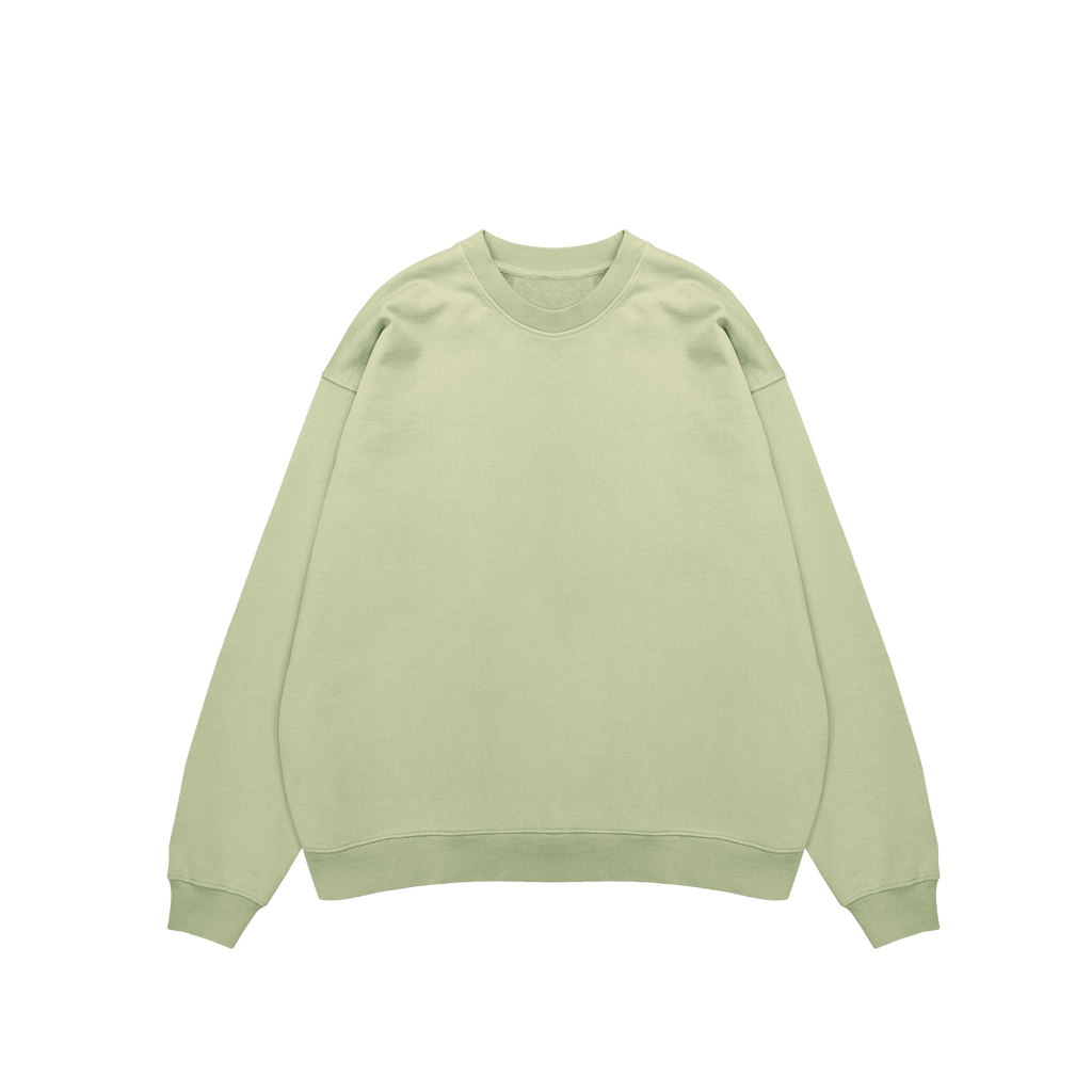 ME37 ULTRA HEAVYWEIGHT CREWNECK - PALE KAKI