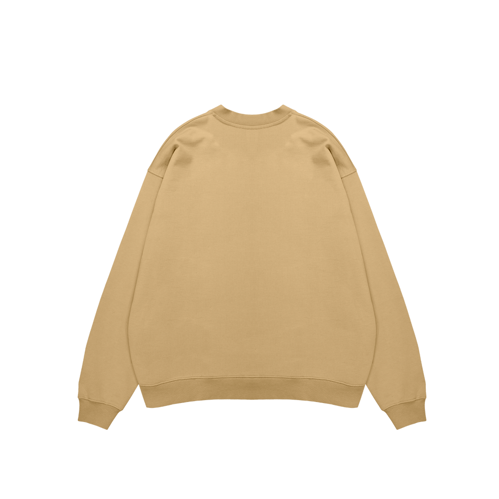 ME37 ULTRA HEAVYWEIGHT CREWNECK - SAND