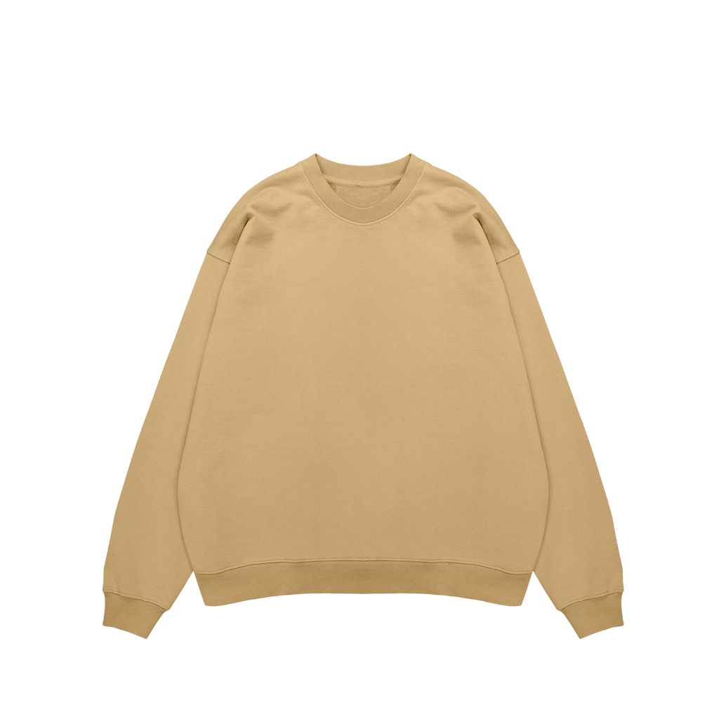 ME37 ULTRA HEAVYWEIGHT CREWNECK - SAND