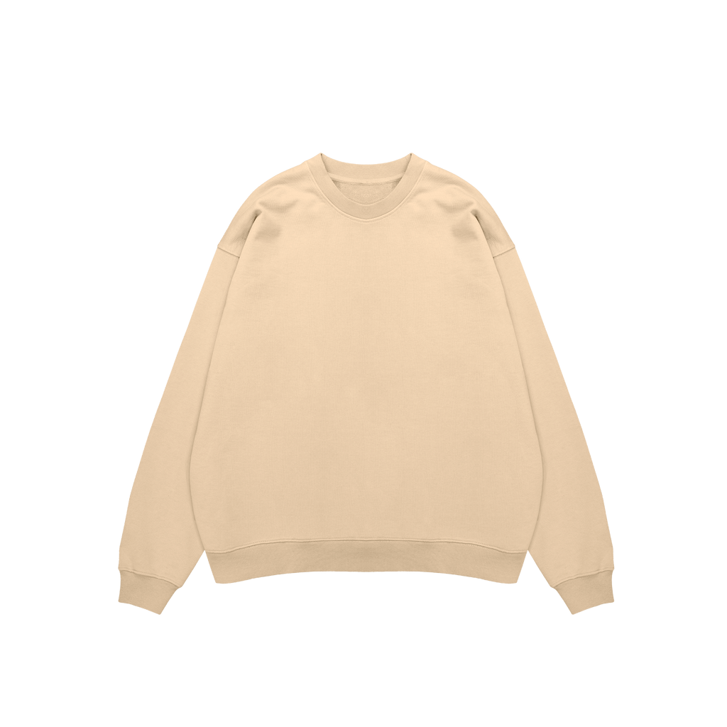 ME37 ULTRA HEAVYWEIGHT CREWNECK - SWEET BEIGE