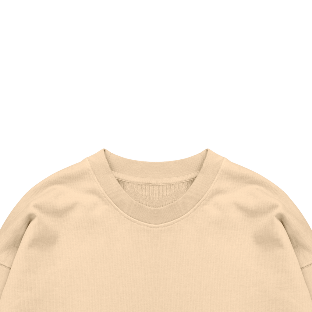ME37 ULTRA HEAVYWEIGHT CREWNECK - SWEET BEIGE