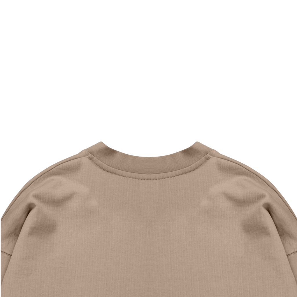 ME37 ULTRA HEAVYWEIGHT CREWNECK - TAUPE