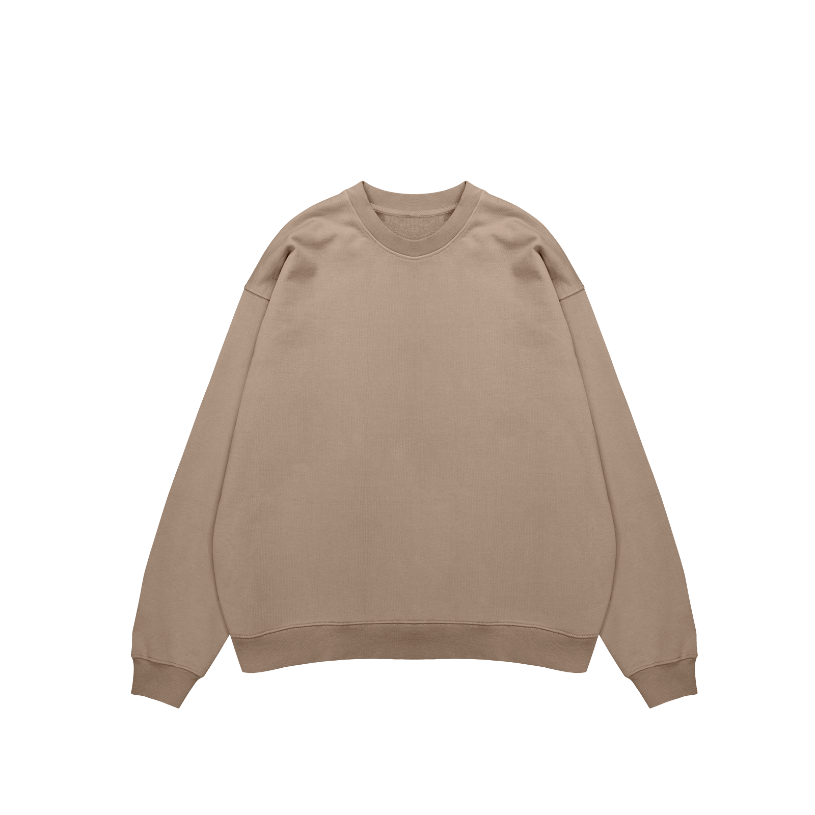 ME37 ULTRA HEAVYWEIGHT CREWNECK - TAUPE