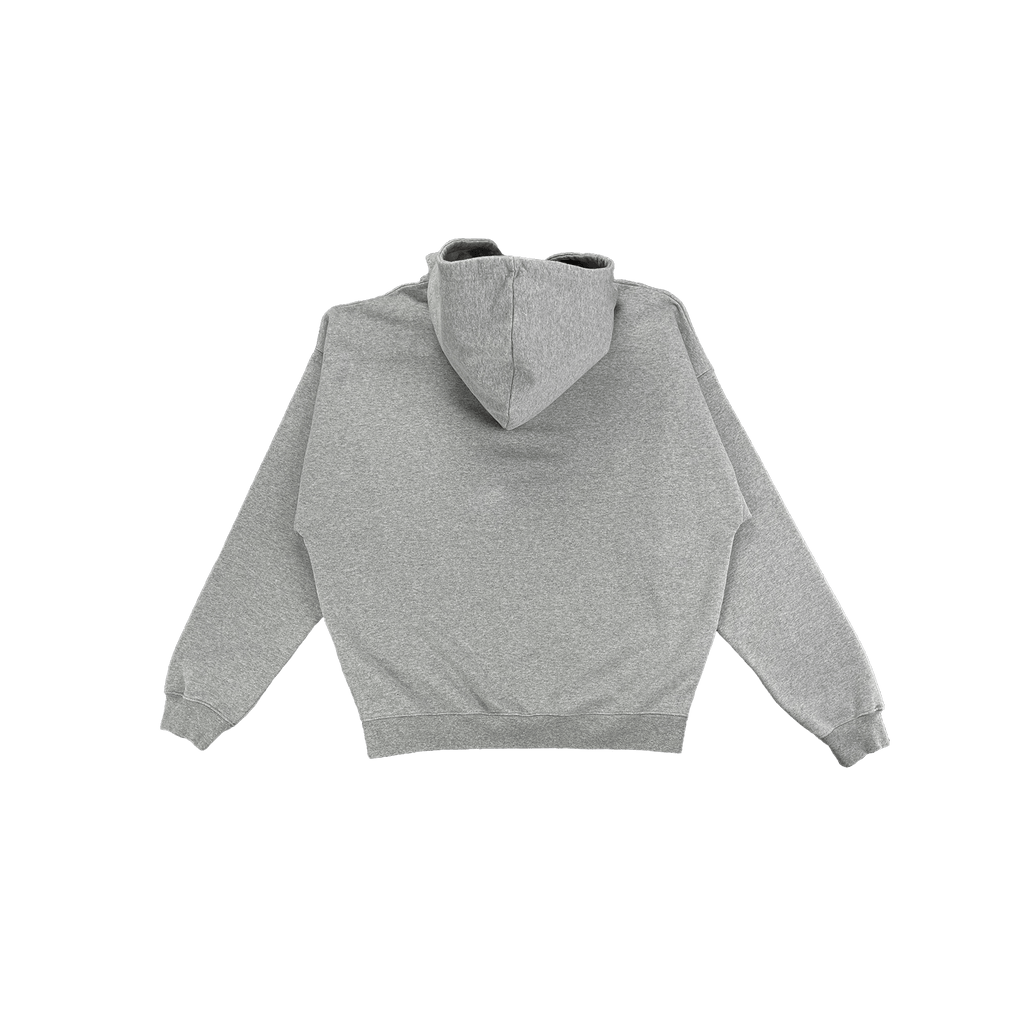 ME41 ULTRA HEAVYWEIGHT HOODIE - GREY MELANGED