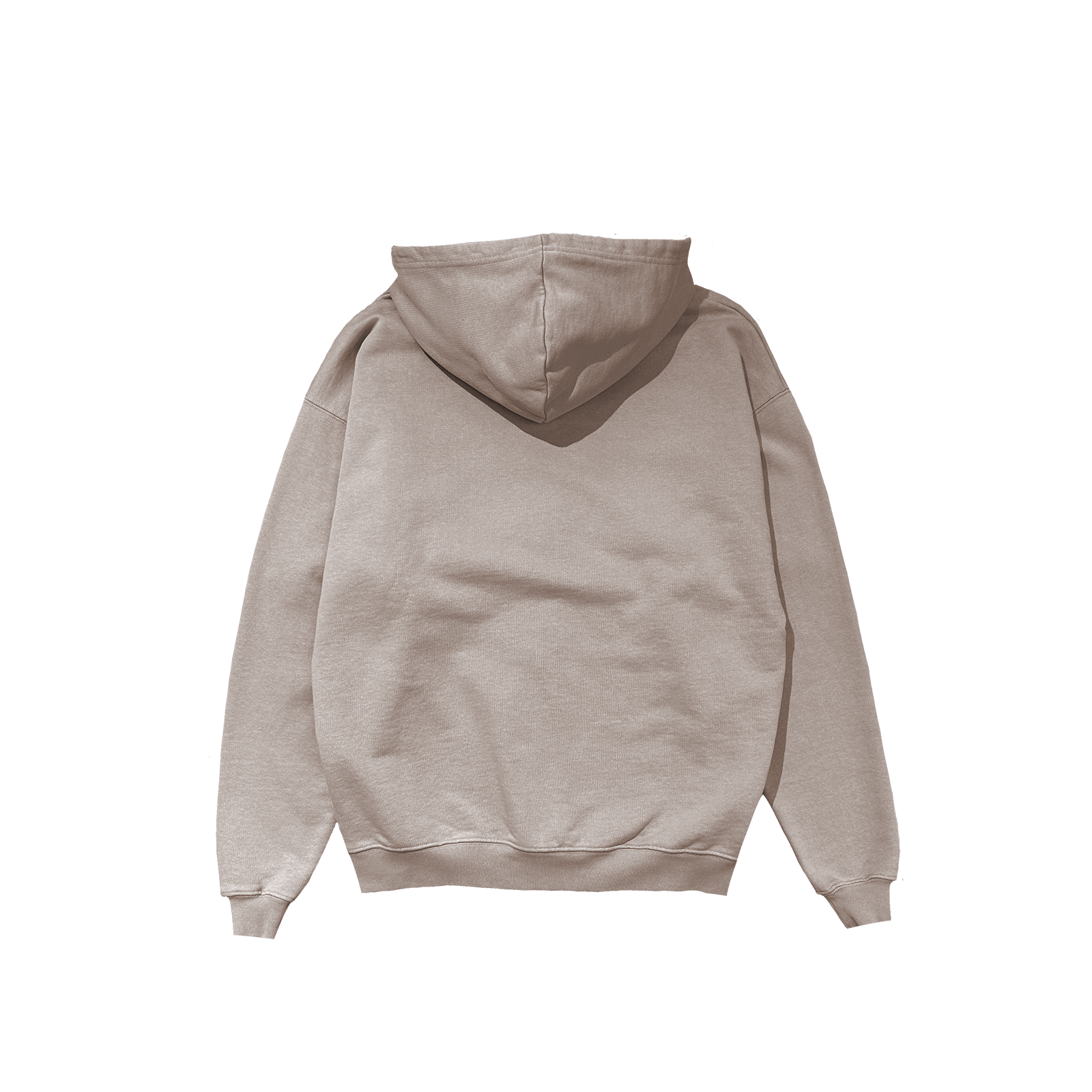 ME46 HEAVY ZIPPED HOODIE - TAUPE