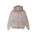 ME46 HEAVY ZIPPED HOODIE - TAUPE