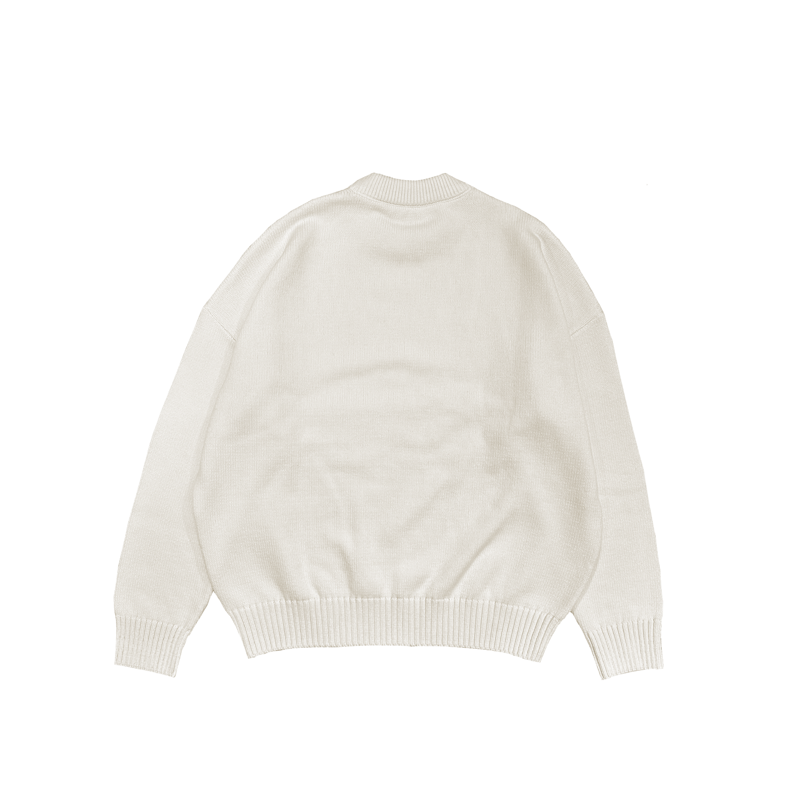 ME67 OVERSIZE WOOL SWEATER - ECRU