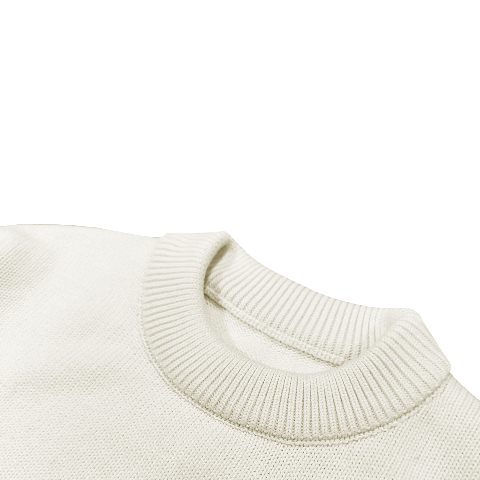 ME67 OVERSIZE WOOL SWEATER - ECRU
