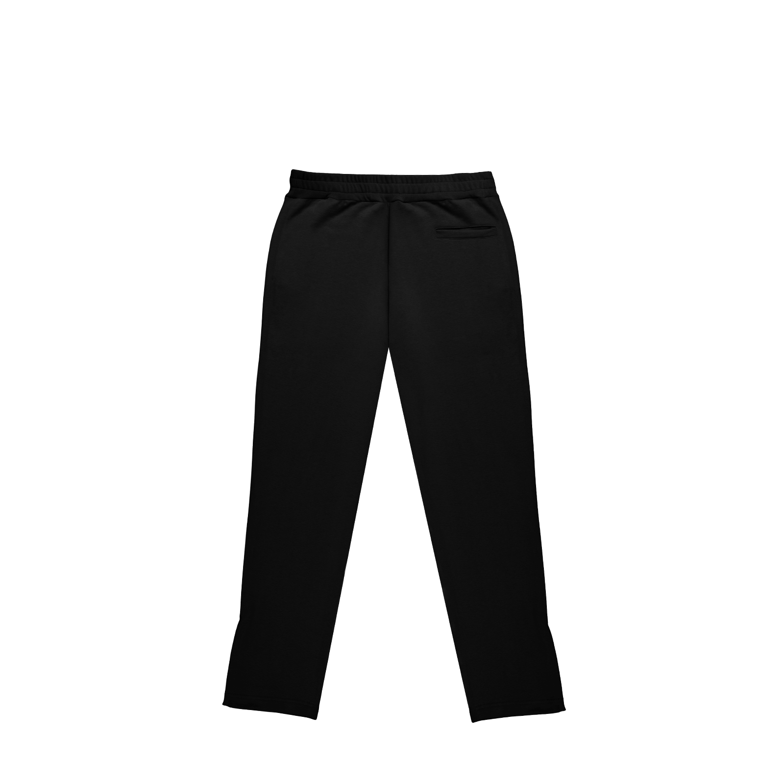 ME85 HEAVY ZIPPED SWEATPANTS - BLACK