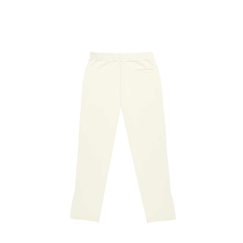 ME85 HEAVY ZIPPED SWEATPANTS - ECRU