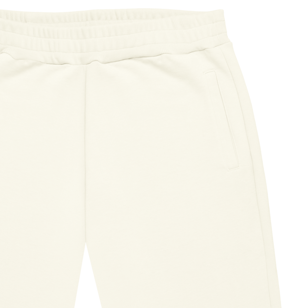 ME85 HEAVY ZIPPED SWEATPANTS - ECRU