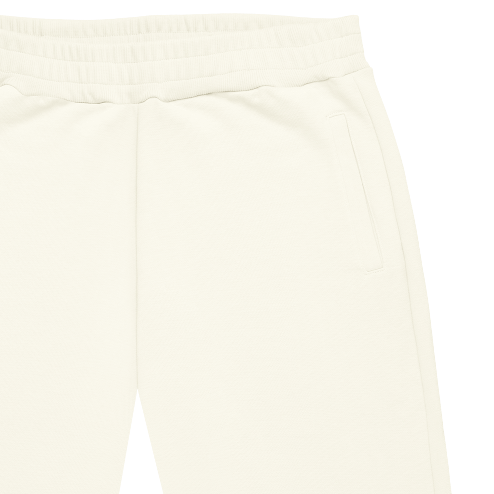 ME85 HEAVY ZIPPED SWEATPANTS - ECRU