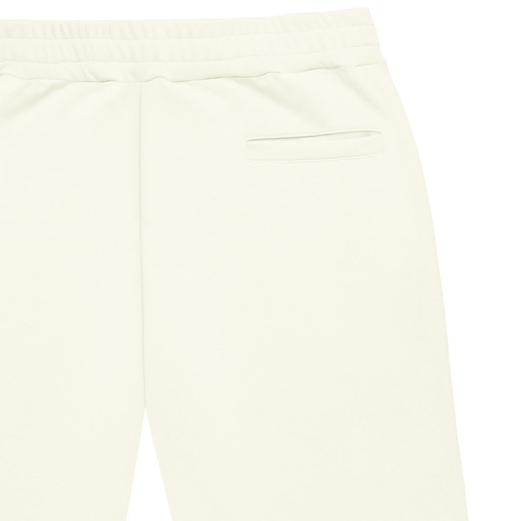 ME85 HEAVY ZIPPED SWEATPANTS - ECRU