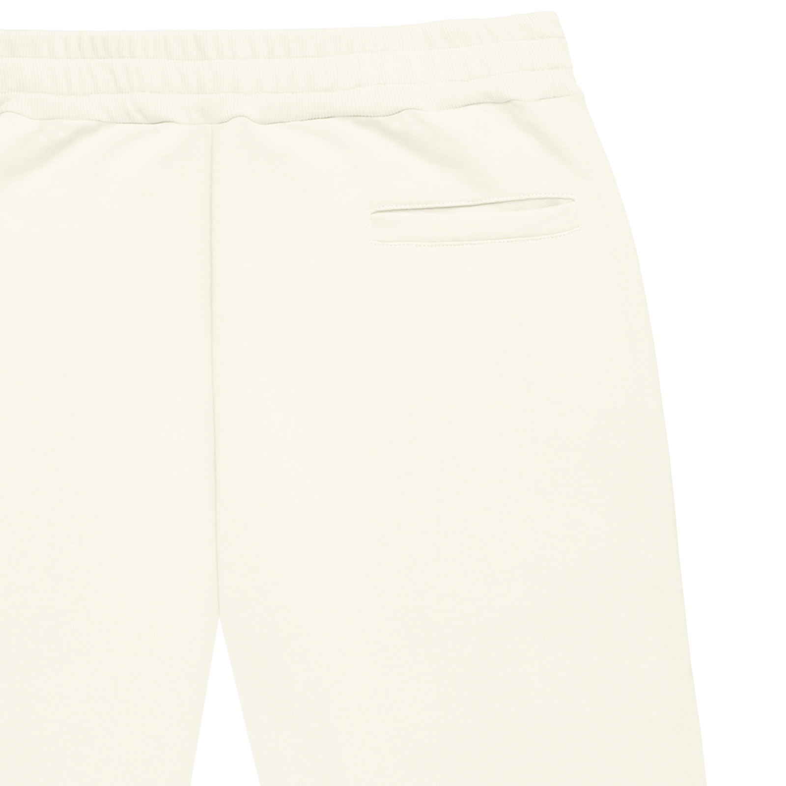 ME85 HEAVY ZIPPED SWEATPANTS - ECRU