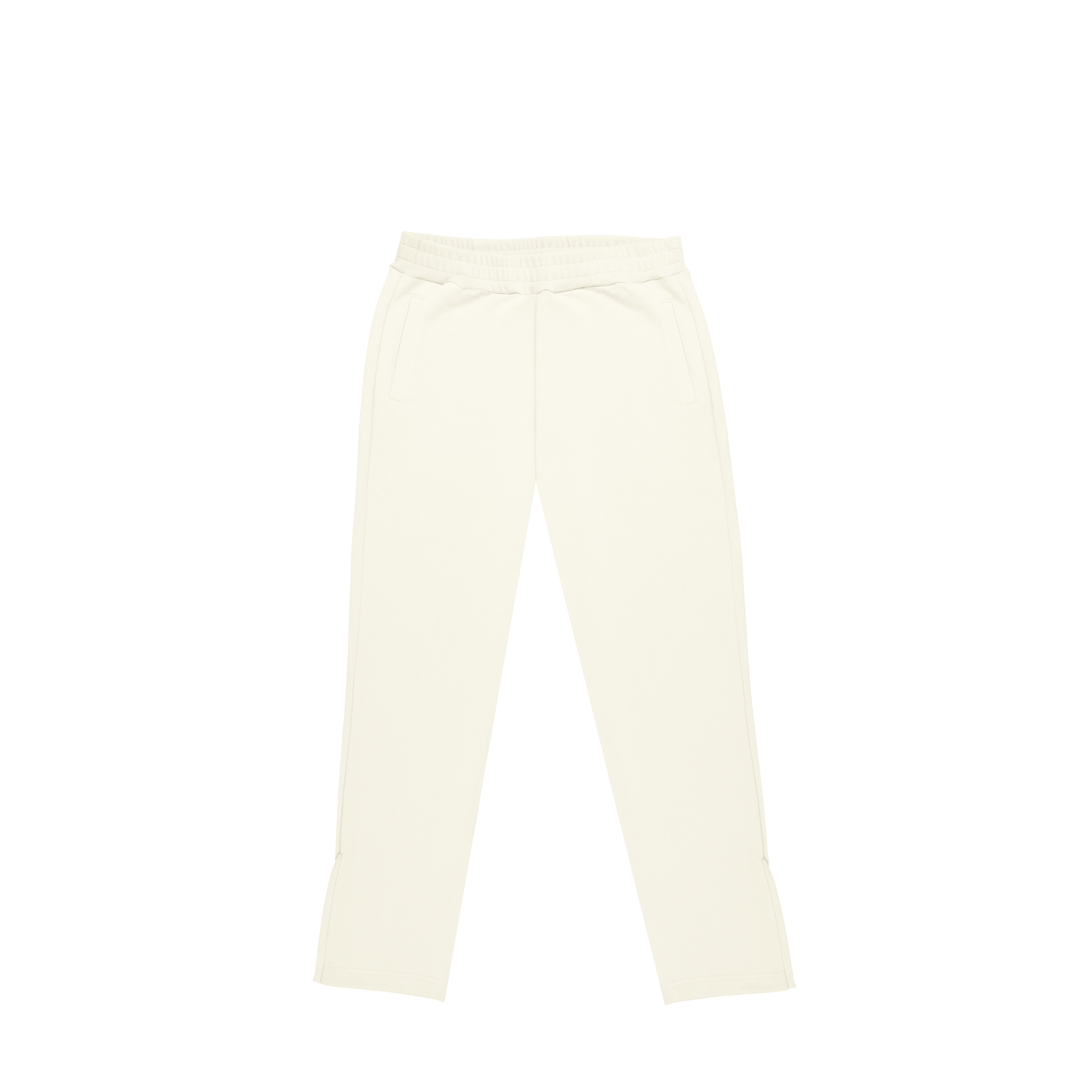 ME85 HEAVY ZIPPED SWEATPANTS - ECRU