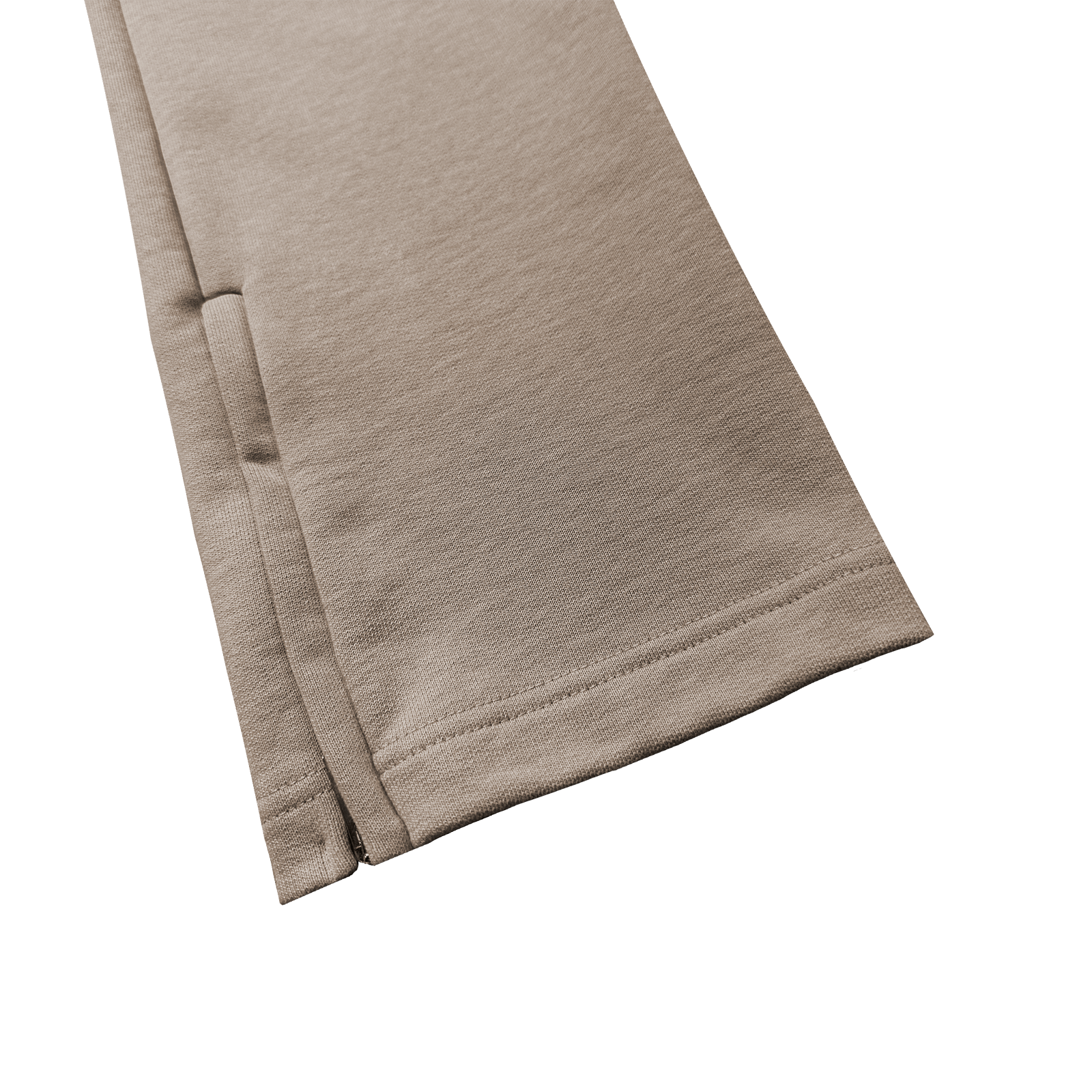 ME85 HEAVY ZIPPED SWEATPANTS - TAUPE