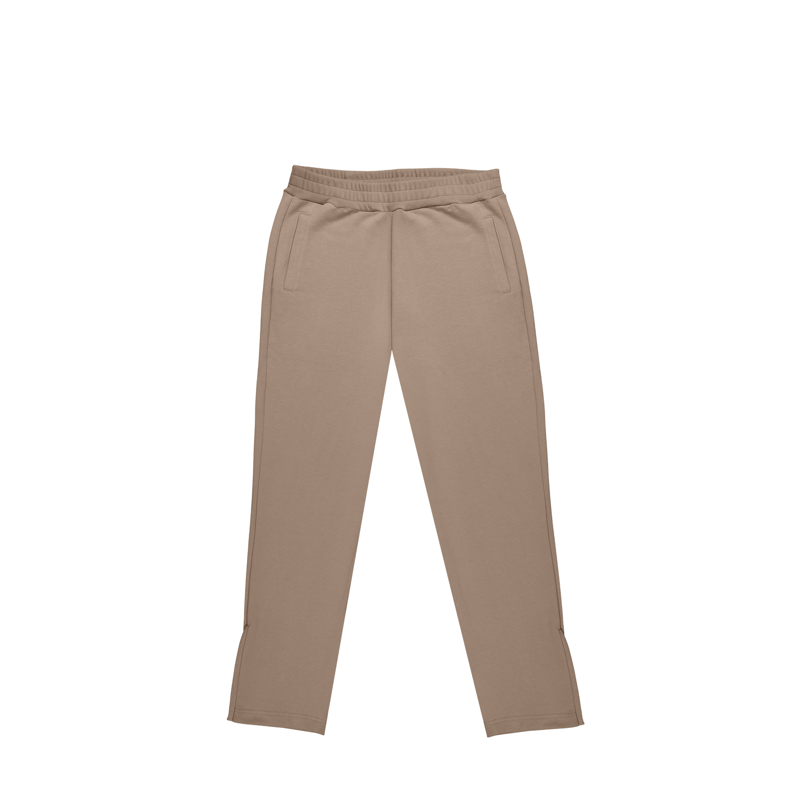 ME85 HEAVY ZIPPED SWEATPANTS - TAUPE