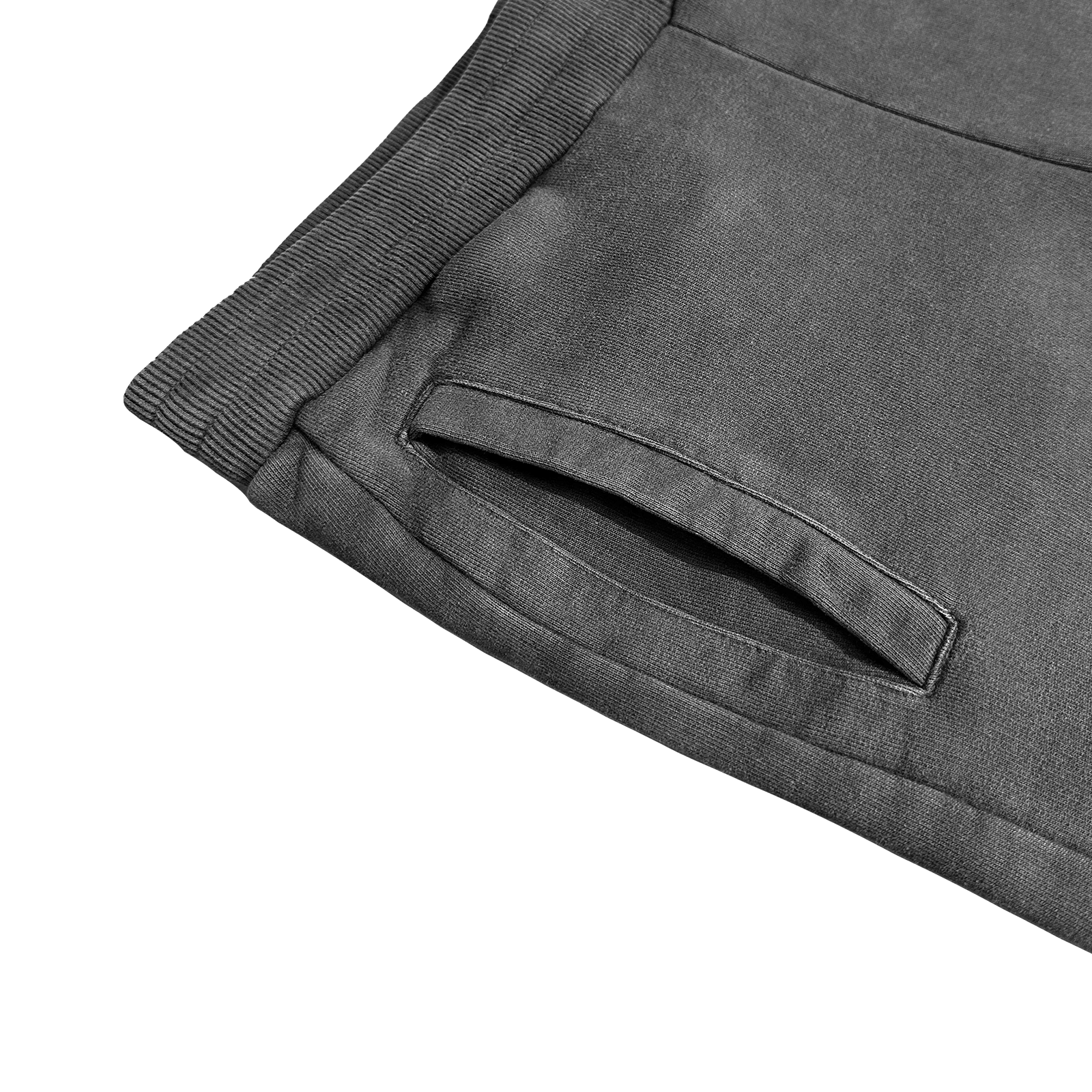 ME85 HEAVY ZIPPED SWEATPANTS - VINTAGE BLACK