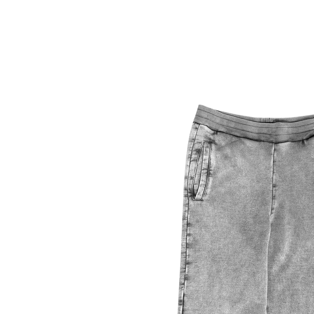 ME85 HEAVY ZIPPED SWEATPANTS - VINTAGE GRAY