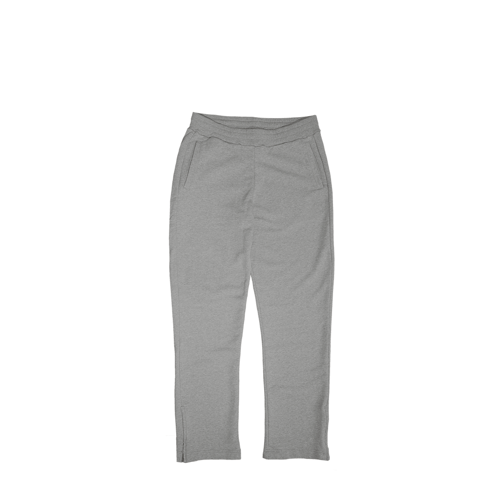 ME85 HEAVY ZIPPED SWEATPANTS - GREY MELANGED