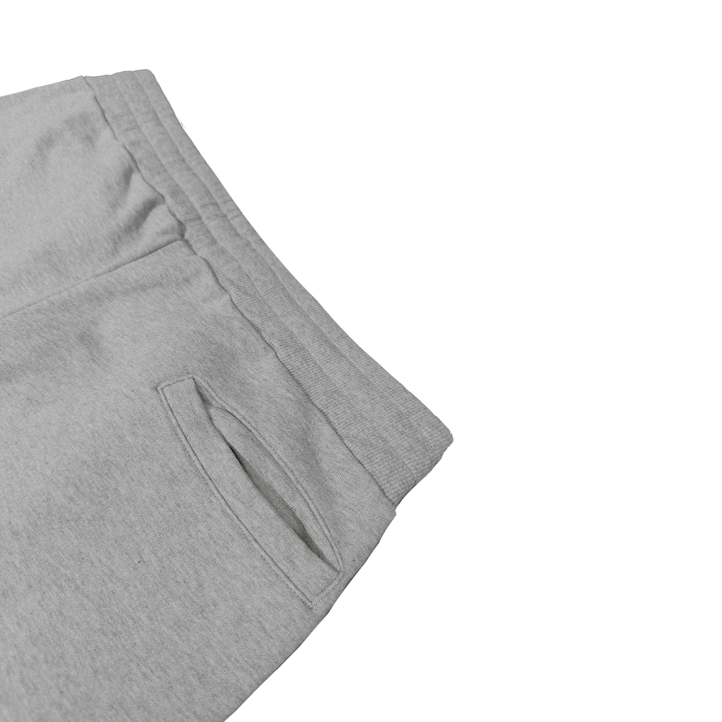 ME85 HEAVY ZIPPED SWEATPANTS - GREY MELANGED